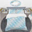 Ensemble de housse de couette mid-century 3d pattern ii-40701711