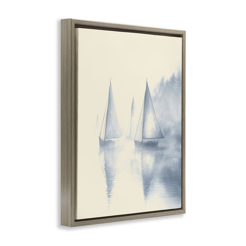 Cadre flottant Tides Of Freedom, design par Novae, Cadre flottant orme Montalcino, H 21 po x l 17 po
