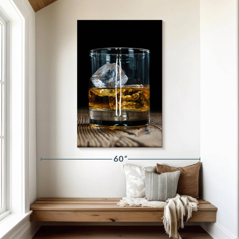 Yarlin Ice Cold Malt Whiskey, 48" H x 32" W