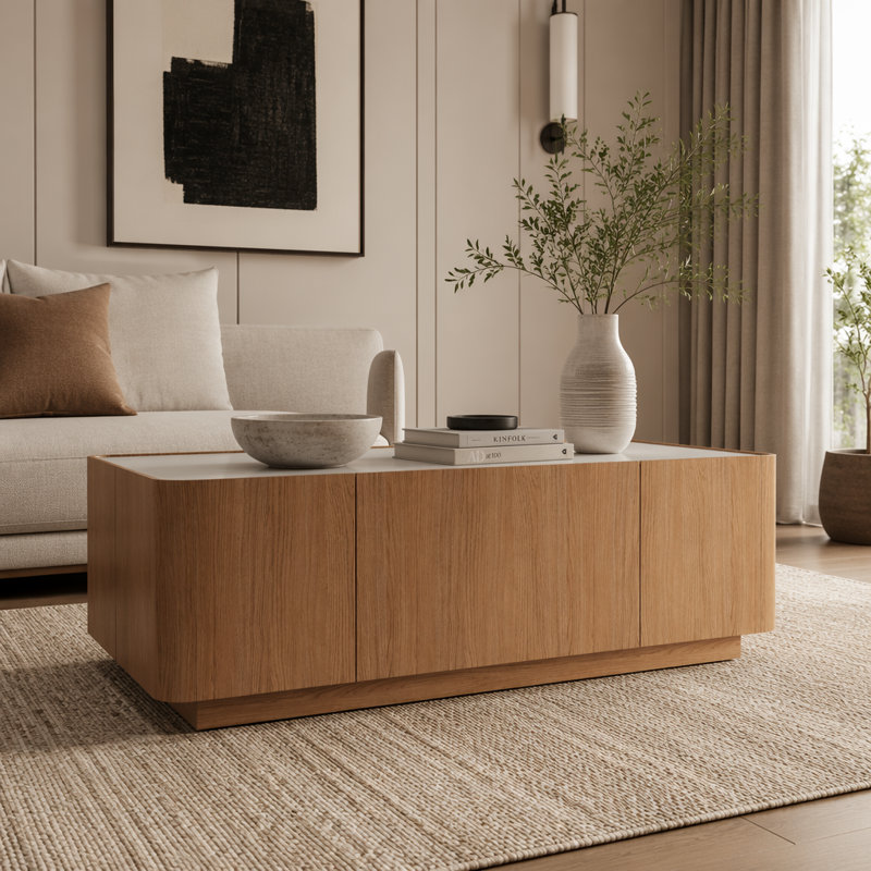 Table basse Modern, 46,8 po - Rectangulaire