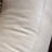 1Pc Recliner Chair Pillow Top Arms Off White Finish Transitional Style Welt Trim Primary Living Room