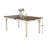 Cierra Solid Wood Base Dining Table