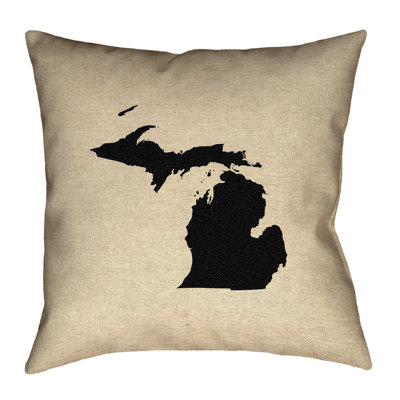 Coussin de sol Katelyn Smith Michigan