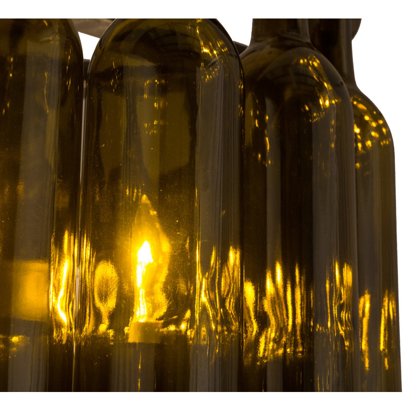 Plafonnier semi-encastré 5 lumières 18,5 po unique
