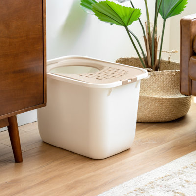IRIS Plastic Enclosed Litter Box
