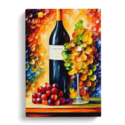 CAN-V0523-2885X Wine Vol.1 - Wrapped Canvas Print