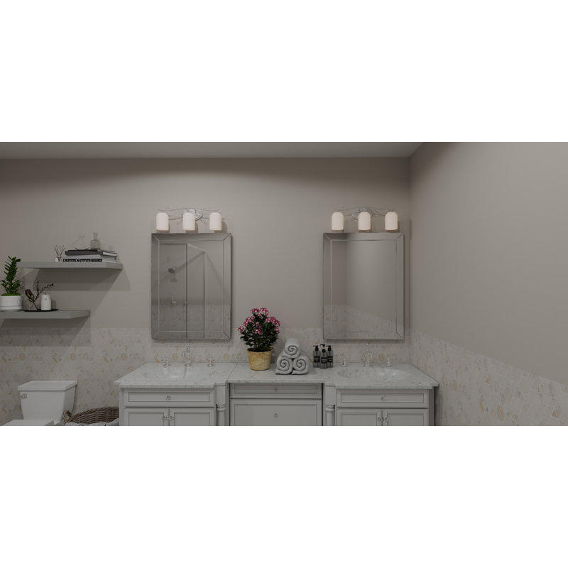 Éclairage pour meuble-lavabo 3 lumières Nikaniki