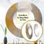 Grey Yellow Geometric Blend - Minimalism Round Mirror Wall Decor_MTMIR61623-149228228