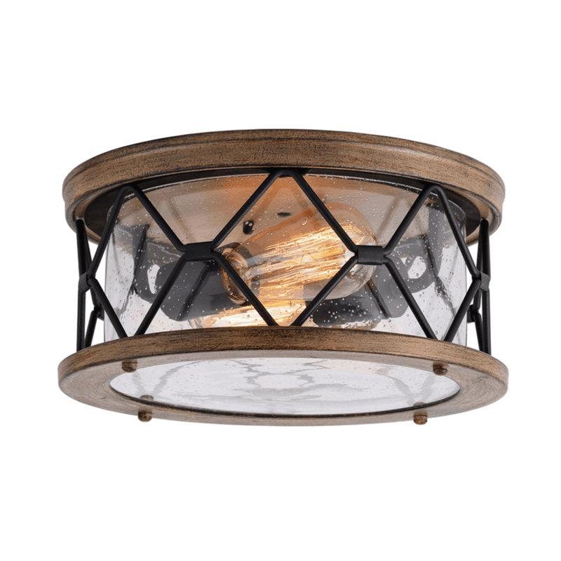 Plafonnier encastré 2 lumières