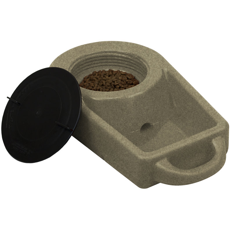 Bol / plat d'alimentation Dine N Dash, Granit coyote