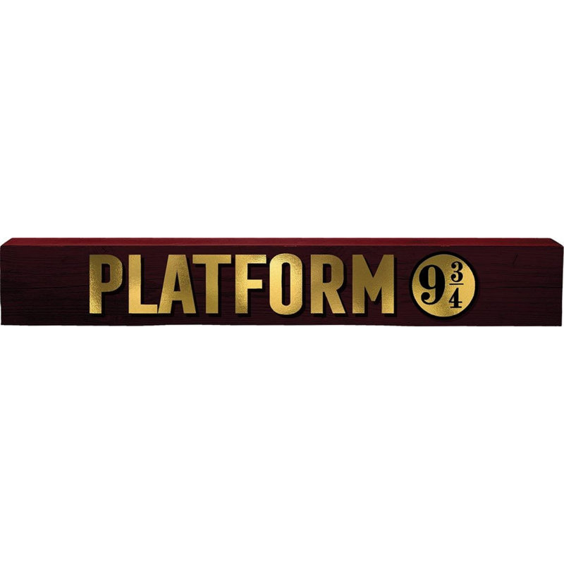 Panneau plateforme long en bois