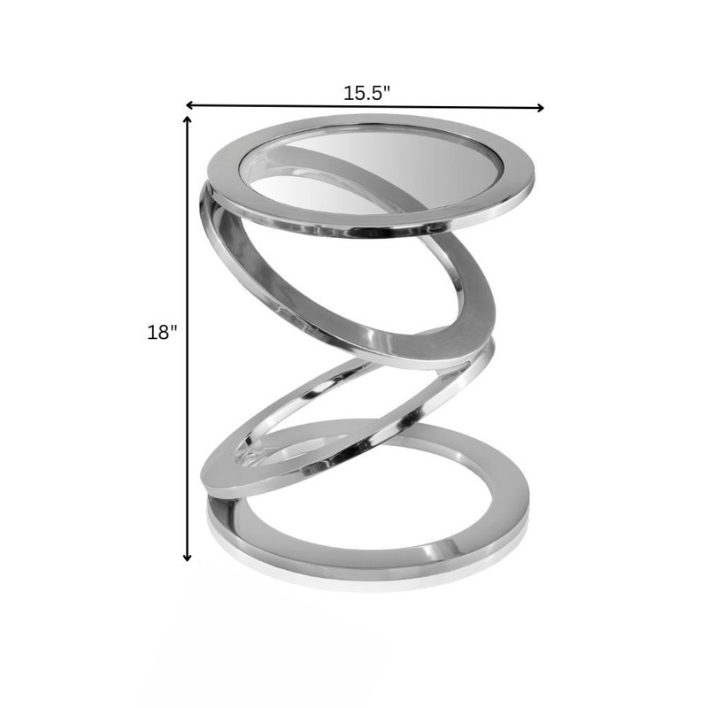 Abstract End Table