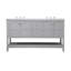 Ensemble de meuble-lavabo double 60 po Krish-737067511