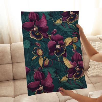 Floral Botanical Floral Pattern III Cottage Unframed Art Print