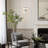  2 - Light Ribbed Acrylic Flush Mounted Sconce