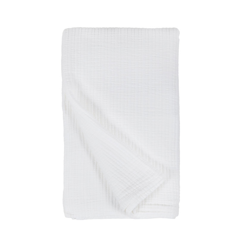 Ensemble de draps 100% satin de coton 300 fils Como, Ensemble de draps très grand californien + 2 taie, Blanc