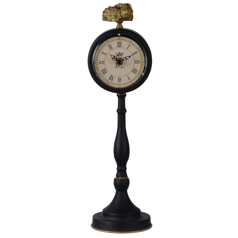 Horloge de table à piédestal, Moyen