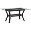 Trellis Glass Dining Table-71012576-71012601