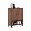 Shoe Storage Walnut Effect Cabinet