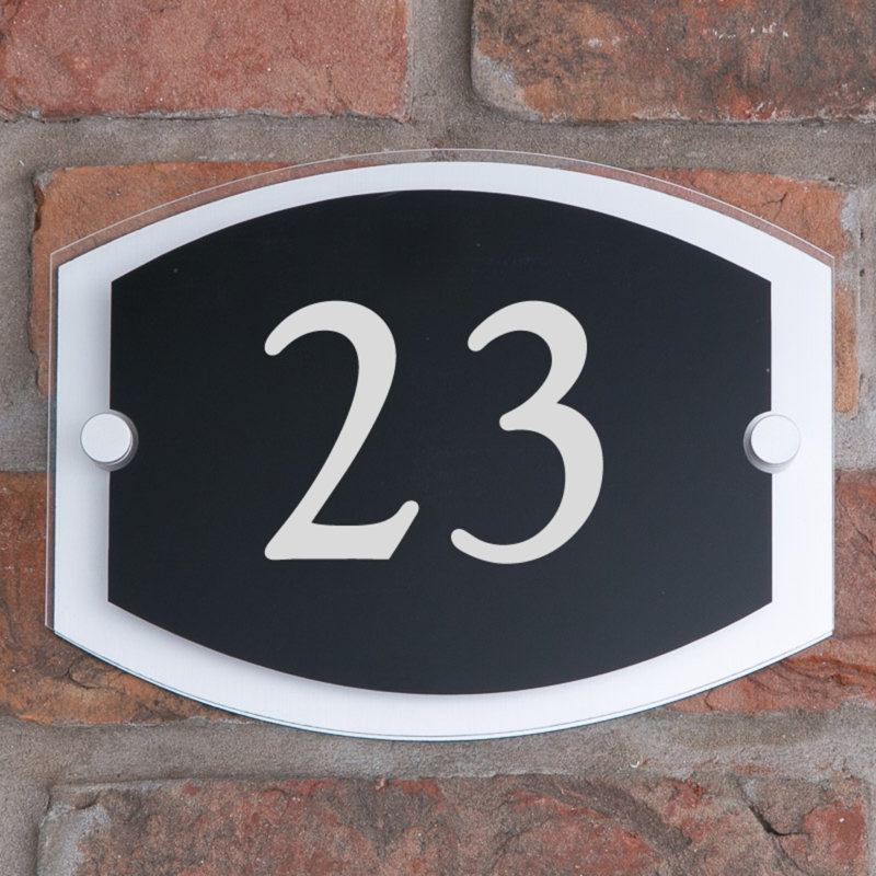 Sigfried 15cm H Plastic House Number, 23