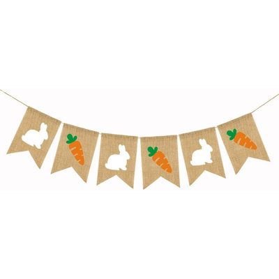 Burlap 5.5'' Banners & Streamers