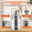Distillateur d'alcool 15 gallons 50 litres VEVOR