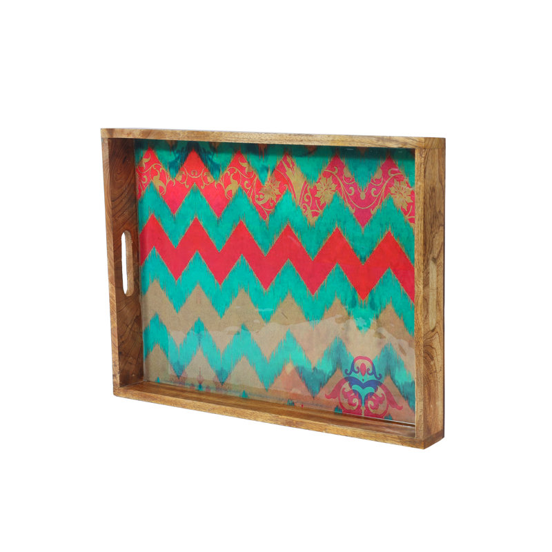 Josalin Wood Tray - Set of 3