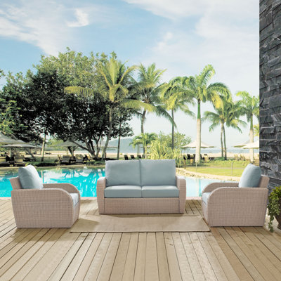 Tarpley 4 - Person Patio Conversation Set with Cushions