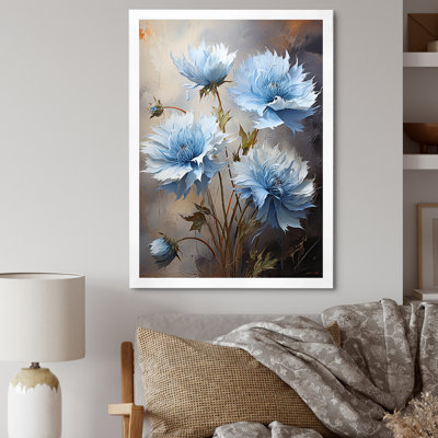 " Cornflowers Blue Tones Expression III "