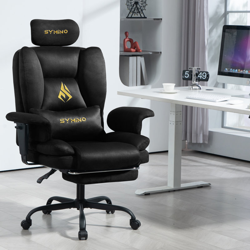 Rebrilliant Swiveling Floor Game Chair