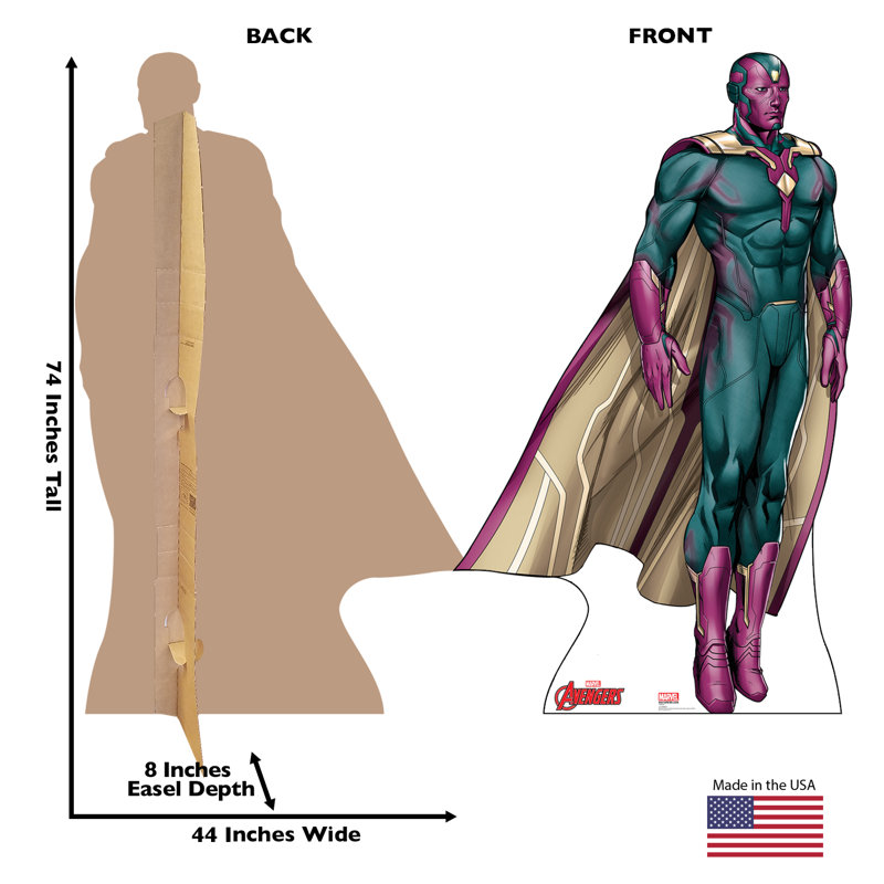 Accroche animé vision avengers