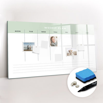 Magnetic Glass Dry Erase Board