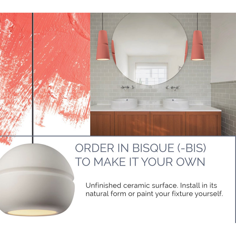 Logan 1-Light LED Cone Pendant | Adjustable & Dimmable