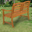Izaguirre Wooden Garden Bench-48189587