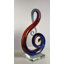 Sculpture en verre d'art artisanal Virtuoso