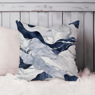 Abstract Marble Geode Crystal Dreeam I Pillow Cover