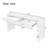Curved Console Table with Storage-1470814475