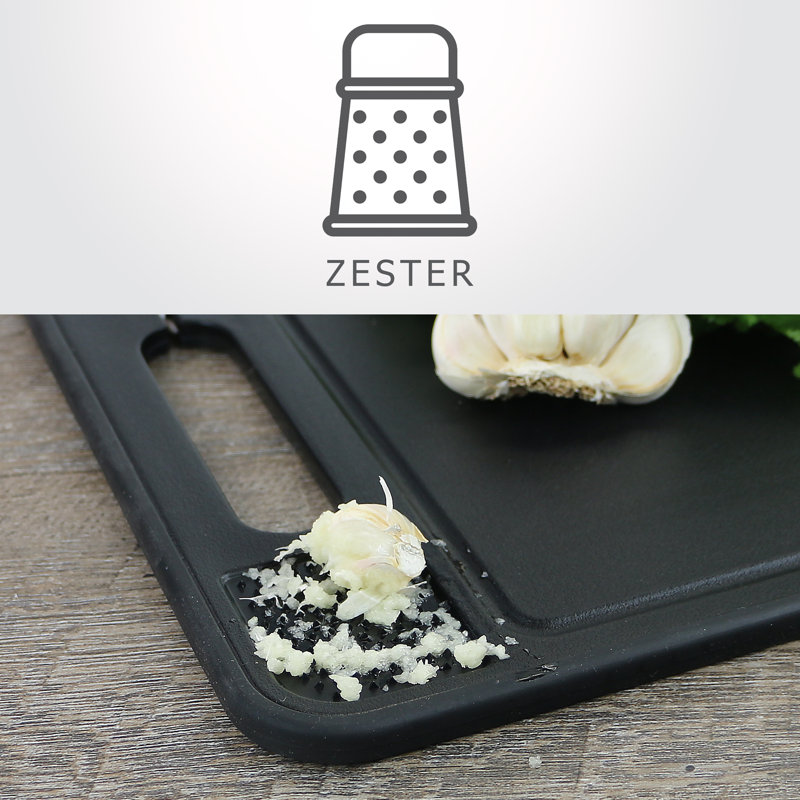 Defrosting Tray Cutting Board, 4 in 1, Black