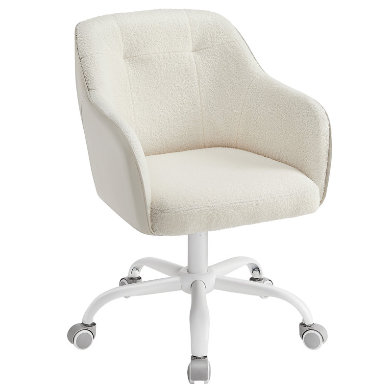 Office Chair, Cappuccino Sherpa