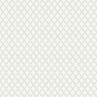Trevor Sage Leaf Trellis Wallpaper