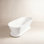 Athena 59" Freestanding Soaking Acrylic Bathtub