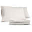 Ensemble de 2 taies d'oreiller en flanelle biologique standard - Taie d'oreiller 100% coton biologique GOTS ultra confortable de taille standard avec finition brossée lisse de qualité supérieure et fermeture à enveloppe (gris, standard)-1402874436-1402874440