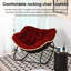 Coussin de chaise berçante d'extérieur, coussin de chaise Papasan épaissi de 6,3 po-111508946