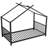 Metal House Platform Bed-1119487397