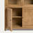 European Style Rustic Vintage Bookcase