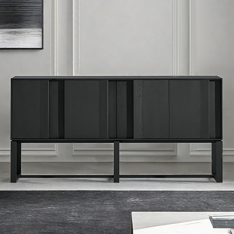 Buffet moderne et simple de style industriel