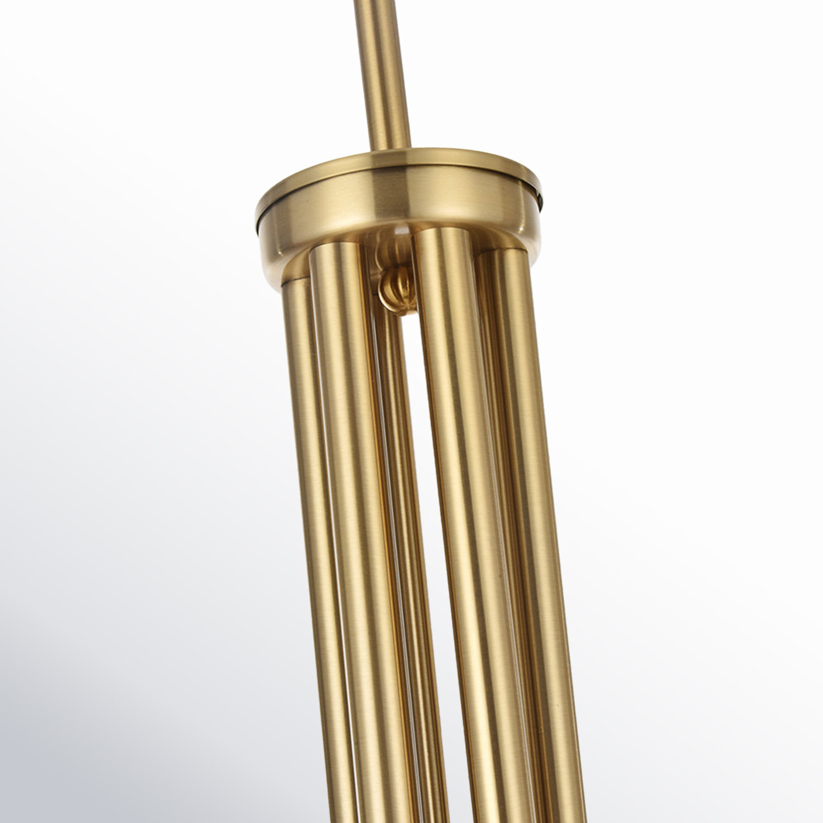 Catalena 6-Light Chandelier, Brass, 23" H x 30" W x 30" D