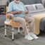 Chaise à hauteur ajustable pour usage domestique