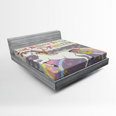 Feminine Microfiber Fitted Sheet