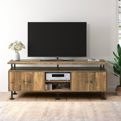 Meuble télé avec tablettes ouvertes Vespucci